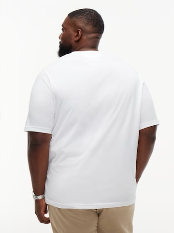 Tommy Hilfiger Big & Tall Μπλουζάκι σε λευκό