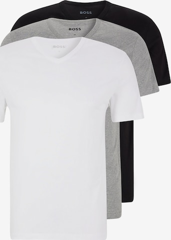 BOSS Shirt 'Classic V-Neck' in Mischfarben: Vorderseite