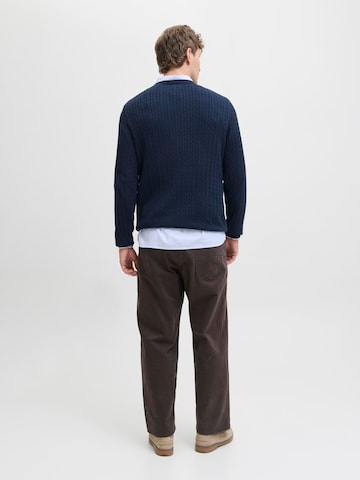 mėlyna JACK & JONES Megztinis 'JJEEMIL'