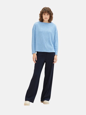 TOM TAILOR Sweatshirt in Blau