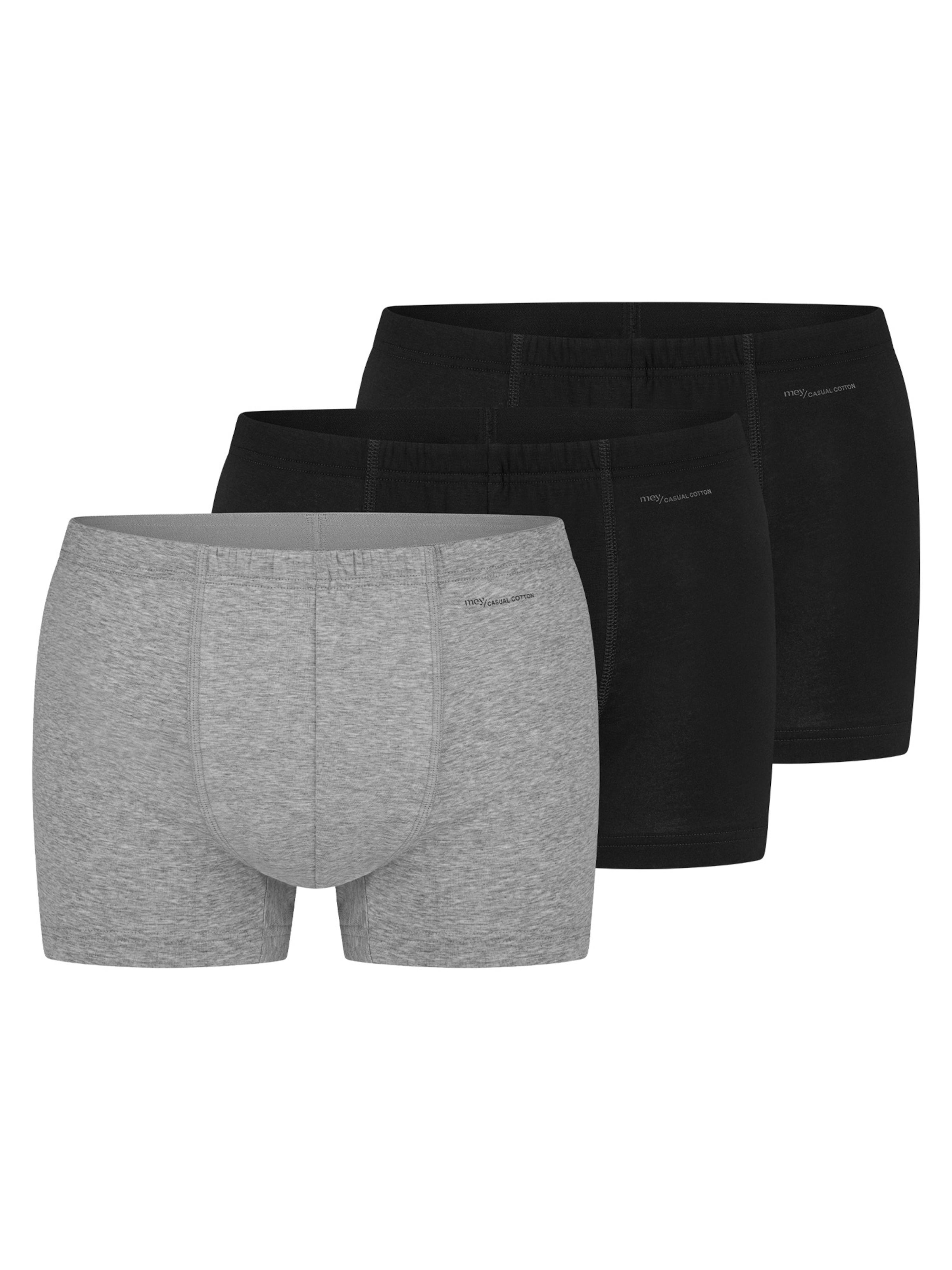 Mey Boxer shorts 'Casual Cotton' in Smoke grey, Item view