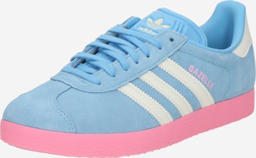 ADIDAS ORIGINALS Низкие кроссовки 'GAZELLE' в Синий: спереди