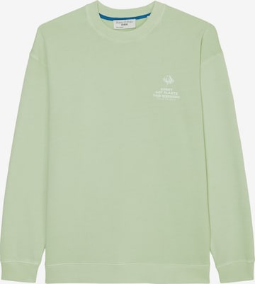 Sweat-shirt Marc O'Polo DENIM en vert : devant