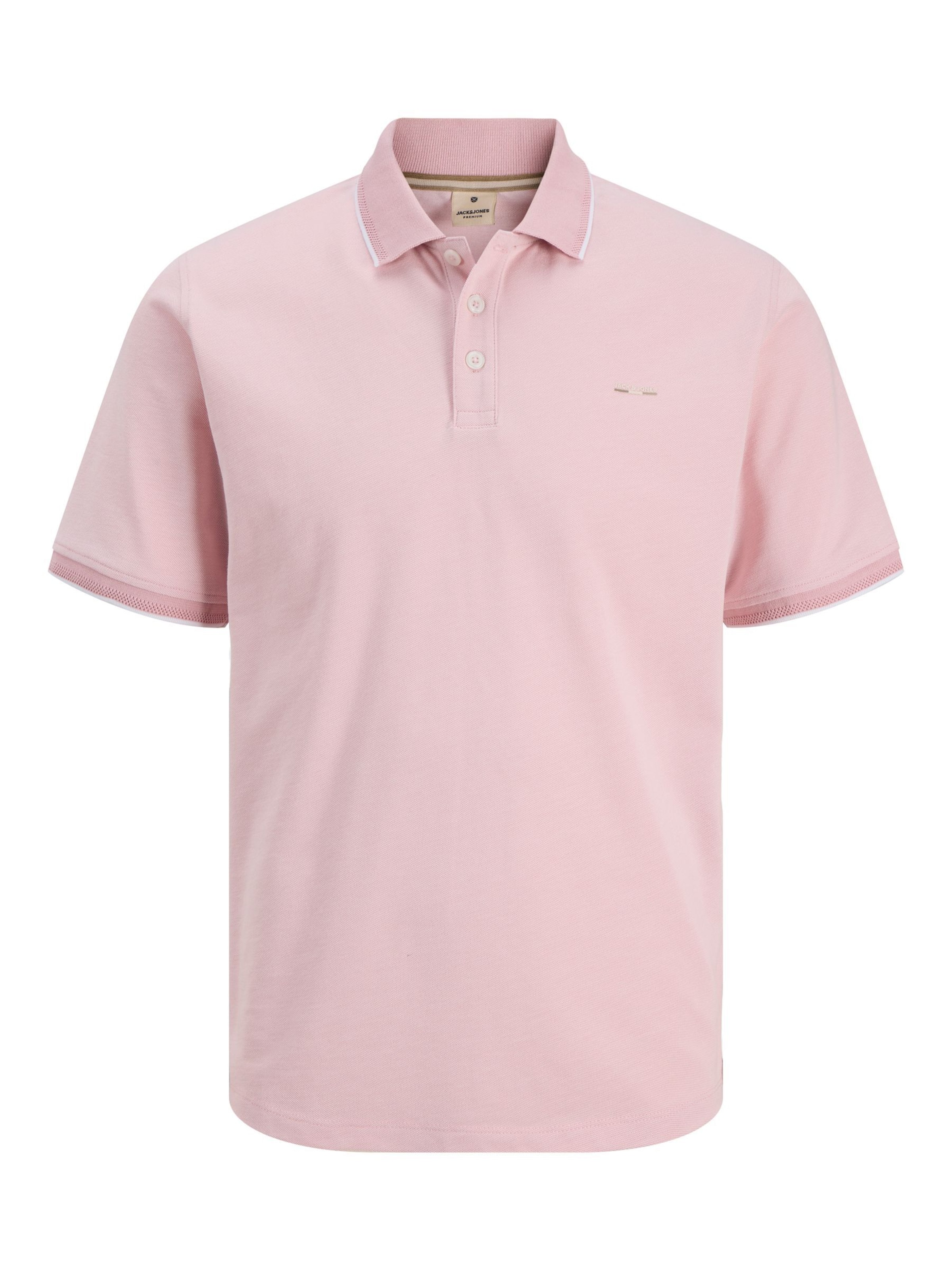 JACK & JONES Shirt 'JPRBLualves' in Pink: front