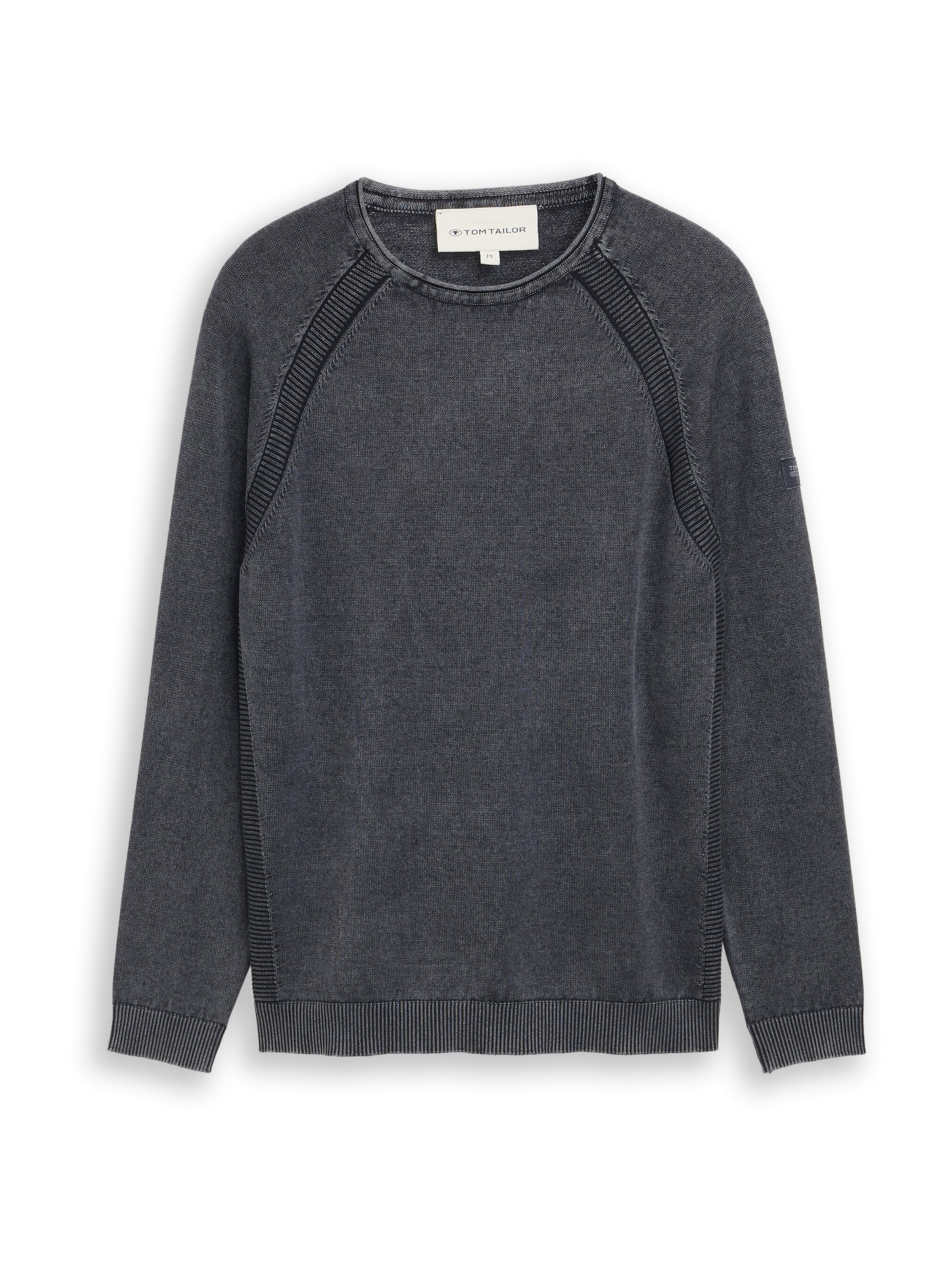 TOM TAILOR Sweater in Blue: front