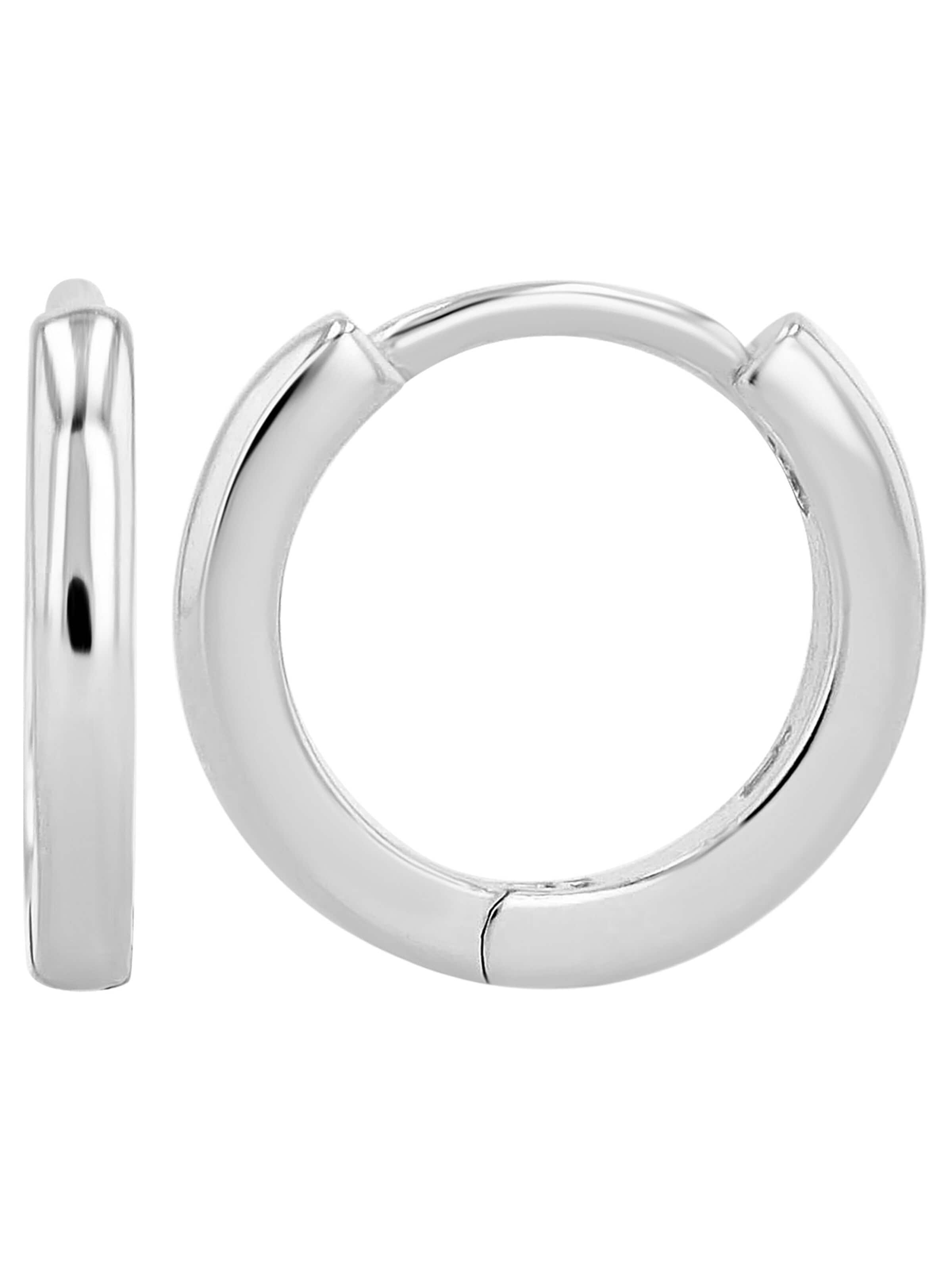 Akzent Ohrringe 'Veera, 925 Sterlingsilber, langlebig'‌‌‌‌‌‌‌‌ in Silber