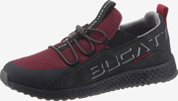 bugatti Rövid szárú edzőcipők 'Java' - fekete: elől