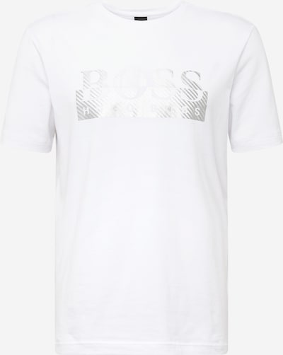 Maglietta BOSS ATHLEISURE di colore argento / bianco, Visualizzazione prodotti