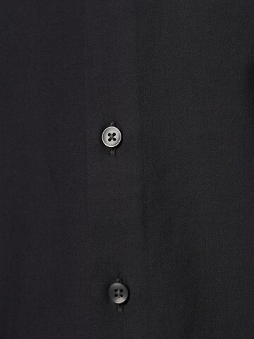 OLYMP Regular Fit Hemd 'Dynamic Flex' in Schwarz