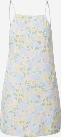 Motel Haljina 'ZHISEN' u svijetloplava / pastelno žuta / svijetlozelena, Pregled proizvoda