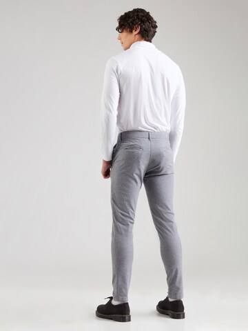 mėlyna JACK & JONES Prigludęs „Chino“ stiliaus kelnės 'JPSTMARCO JJERIK'