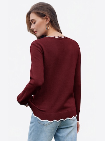 Imily Bela Sveter - Červená: zadná strana