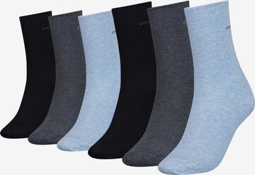 Chaussettes Calvin Klein Underwear en bleu : devant