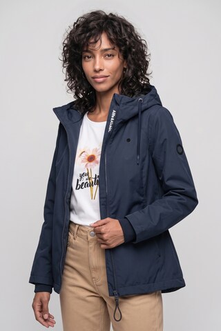Veste mi-saison 'AKLilou A' alife & kickin en bleu : devant