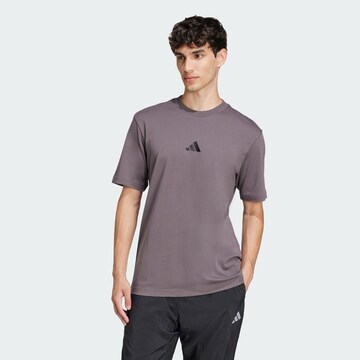 T-Shirt fonctionnel ADIDAS SPORTSWEAR en gris : devant