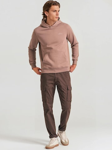 Sweat-shirt Funky Buddha en marron