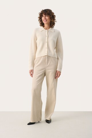 Part Two Gebreid vest 'Lucianna' in Beige