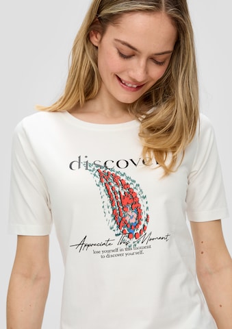 s.Oliver Shirt in Weiß