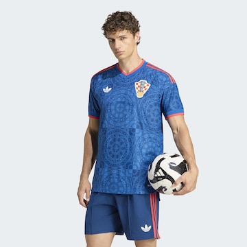 ADIDAS PERFORMANCE Performance shirt 'Kroatien 26 Authentic' in Blue: front