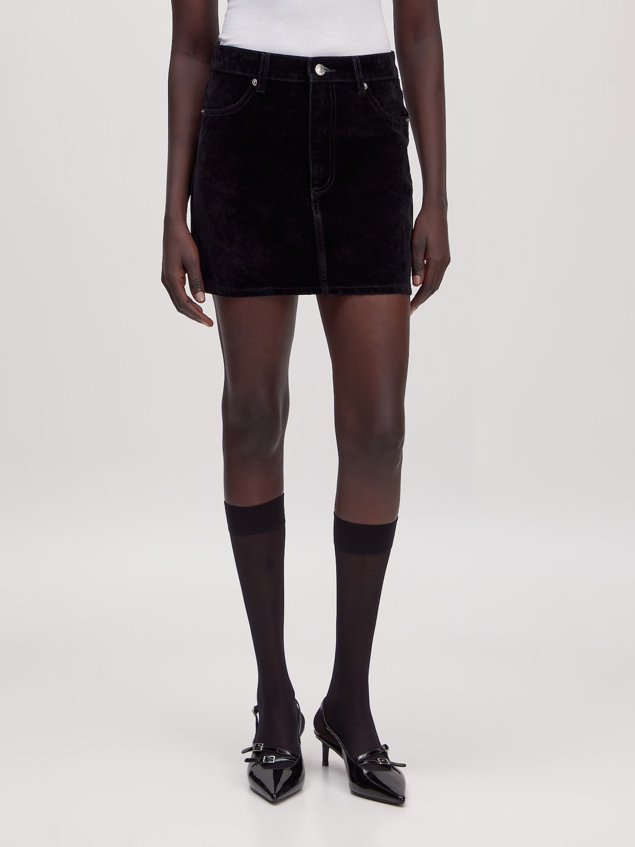 EDITED Gonna 'Frankie' nero denim