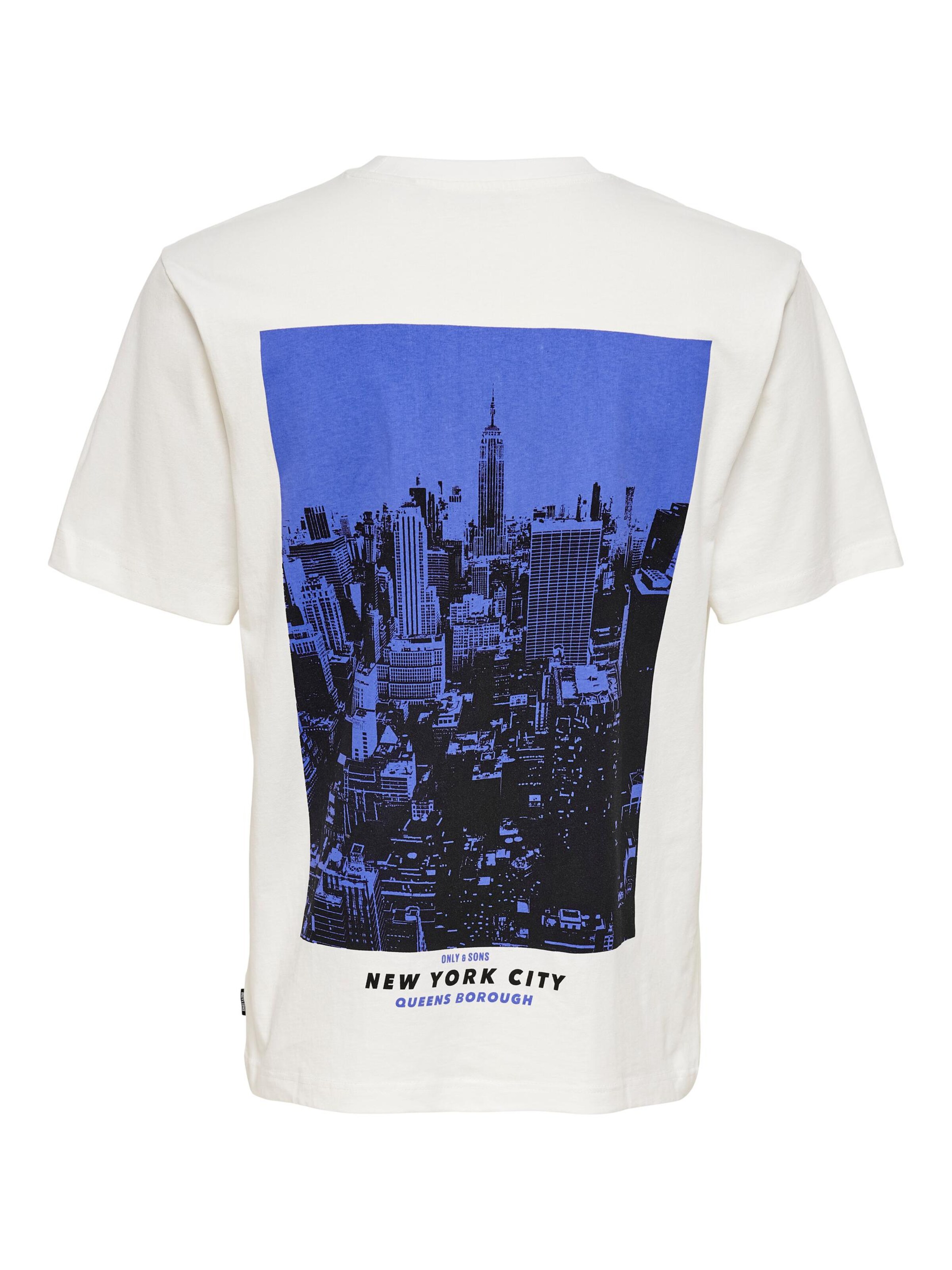 Only & Sons Μπλουζάκι 'Fred' σε λευκό