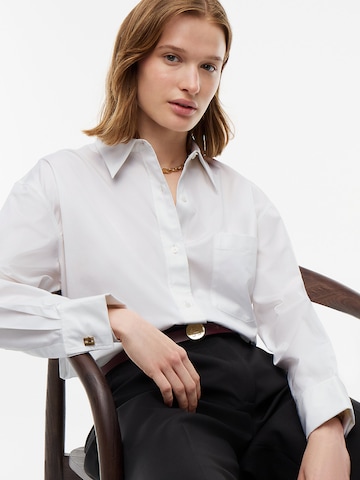 Chemisier TOMMY HILFIGER en blanc