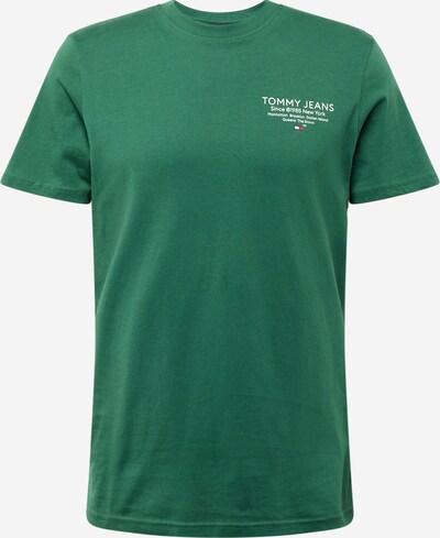 Marškinėliai 'Essentials' iš Tommy Jeans, spalva – žalia / balta, Prekių apžvalga