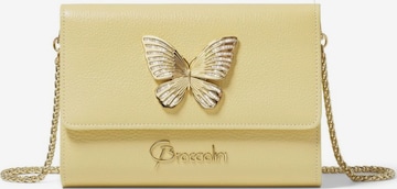 Braccialini Clutch 'Lady' in Yellow: front
