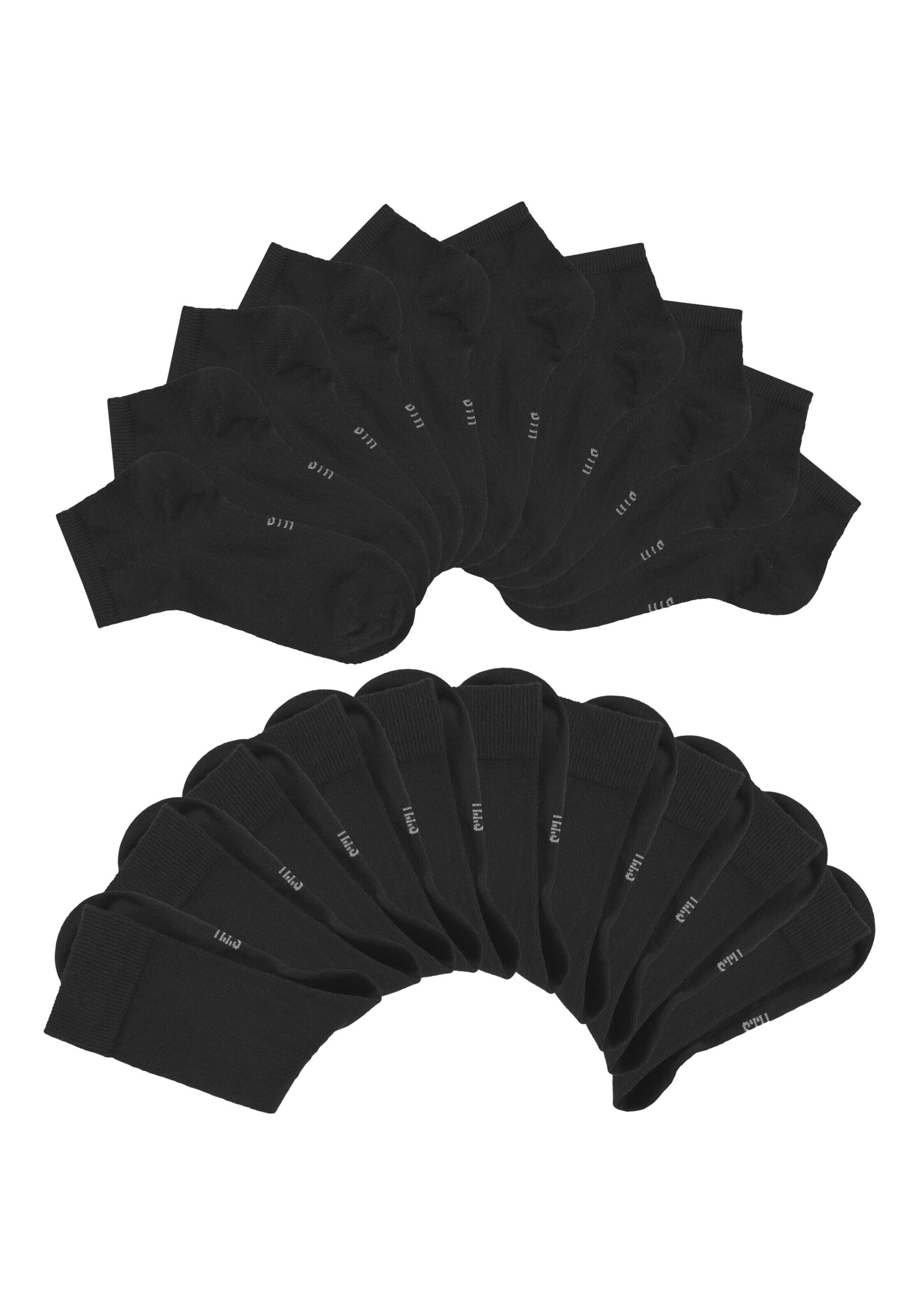 H.I.S Socks in Black: front