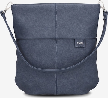 ZWEI Handtas 'MADEMOISELLE.M M90' in Blauw: voorkant