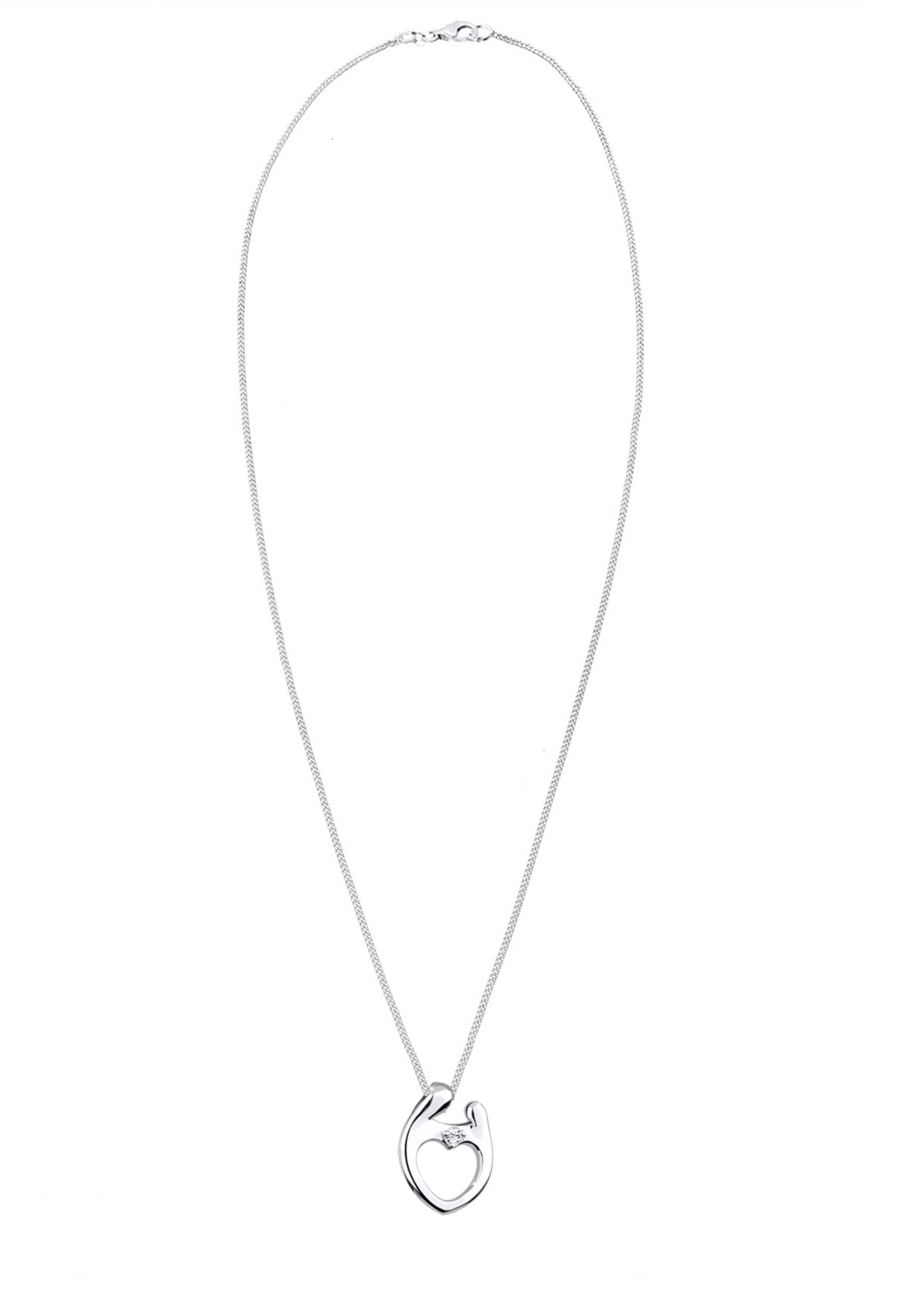 Chaîne ELLI en argent : devant