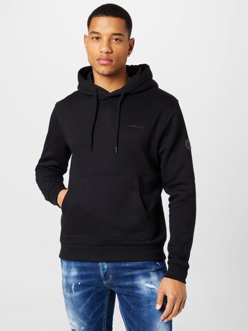 Ragwear Sweatshirt 'KRESY' in Black: front