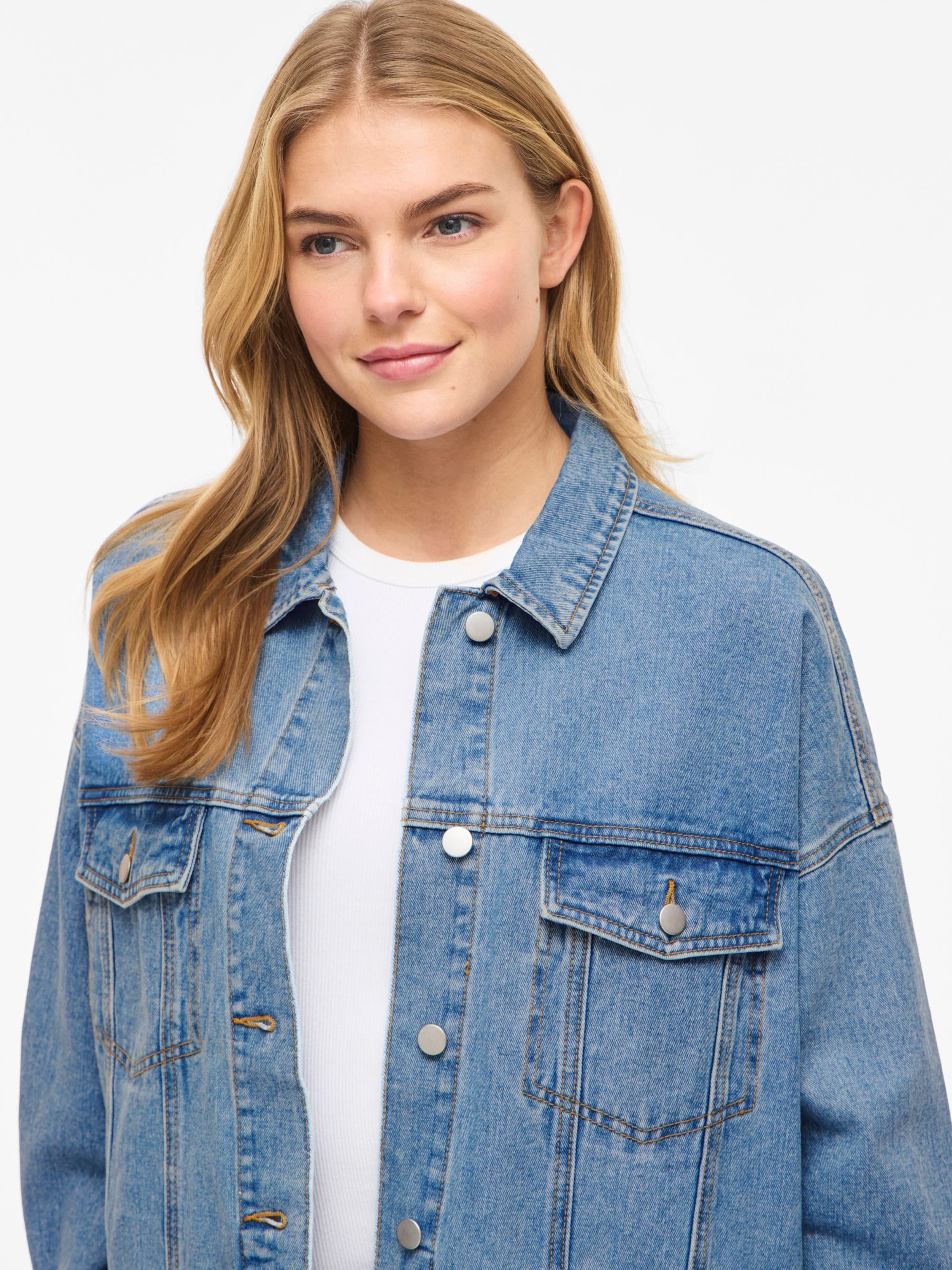 VILA Tussenjas in Blauw