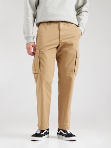 GAP Loosefit Cargobroek in Groen: voorkant
