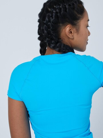 SPORTKIND Performance shirt 'Capsleeve' in Blue