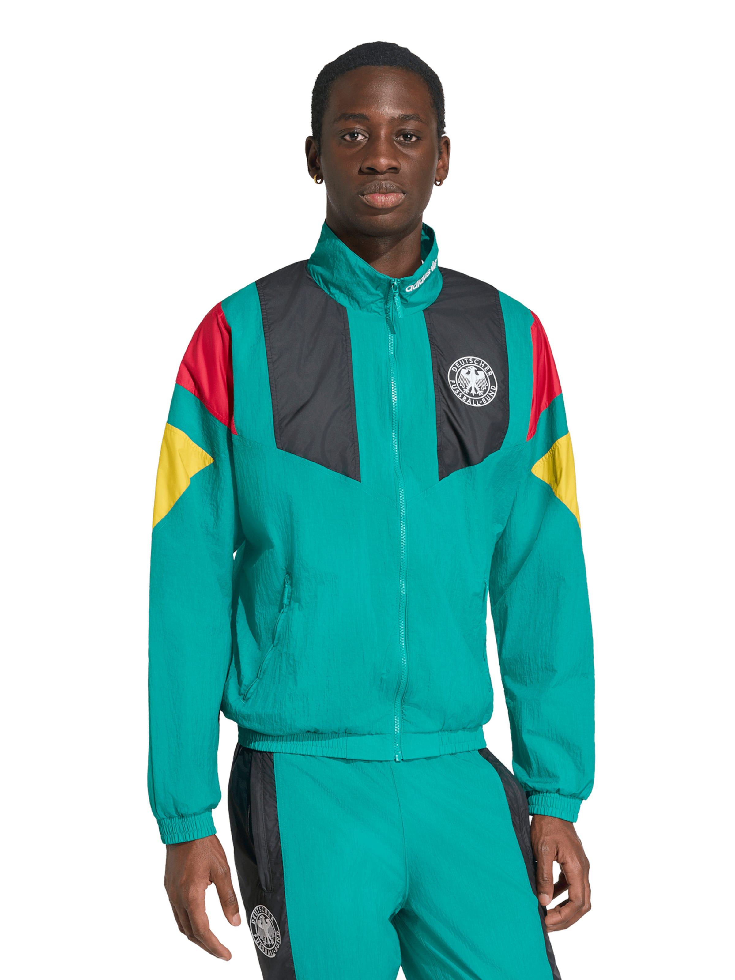 ADIDAS PERFORMANCE Trainingsjacke in Grün: Vorderseite