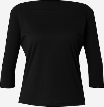Maglietta di Sisley in nero: frontale