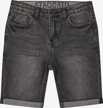 STACCATO Regular Jeans in Black: front