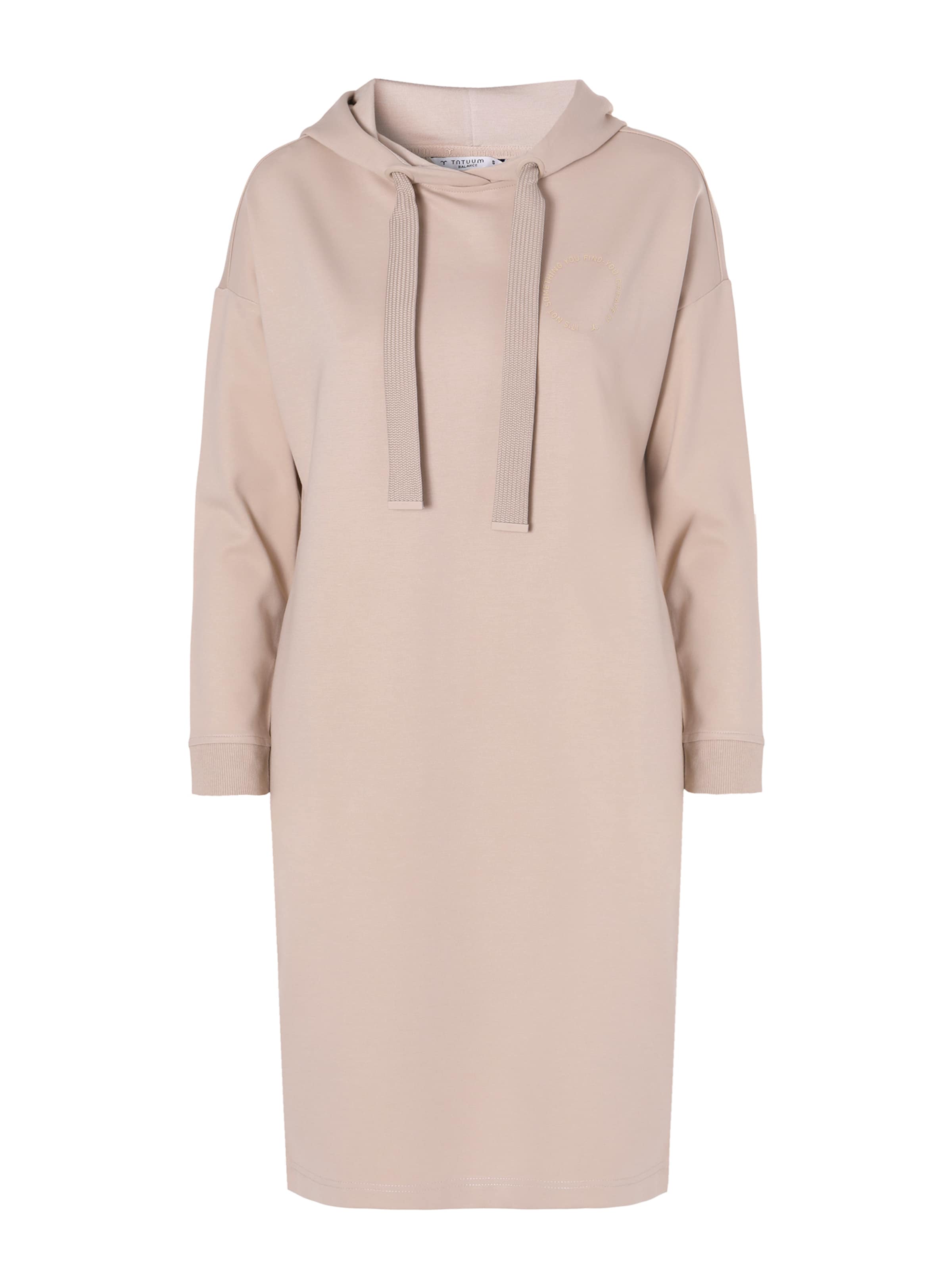 TATUUM Jurk 'Pinto' in Beige: voorkant