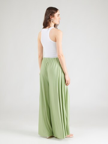 Wide leg Pantaloni 'Meret' di ABOUT YOU in verde