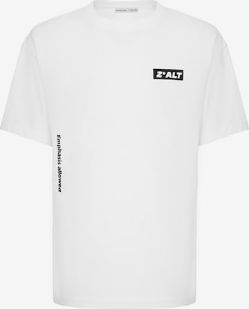 Grimelange Shirt 'INITIATE' in White: front