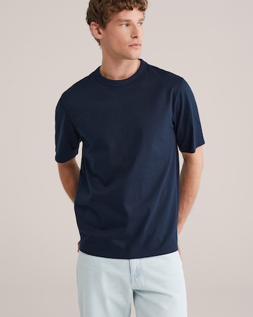 WE Fashion Tričko - Modrá: predná strana