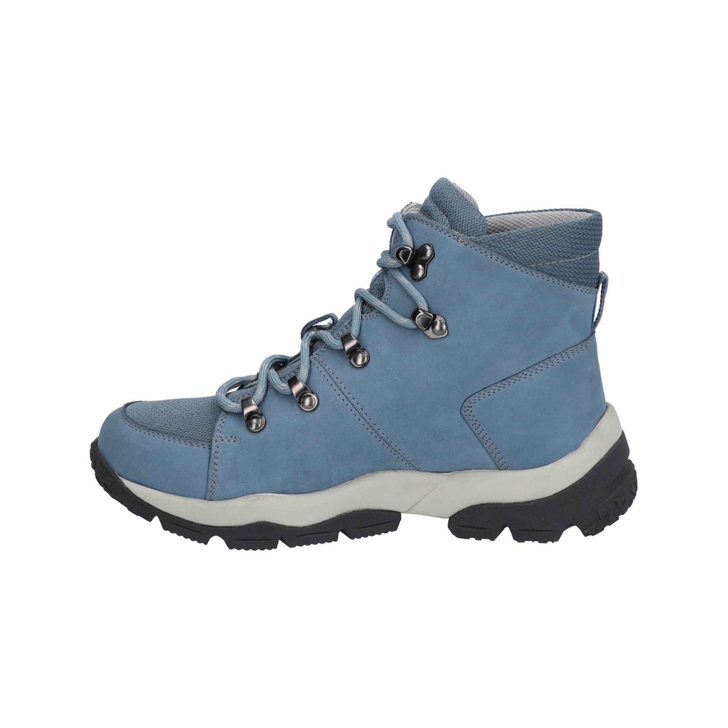 JOSEF SEIBEL Lace-up bootie 'Philippa 50' in Blue: front