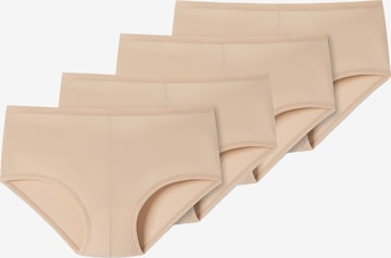uncover by SCHIESSER Boyshorts in Beige: front