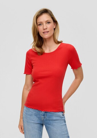 T-shirt s.Oliver en rouge : devant
