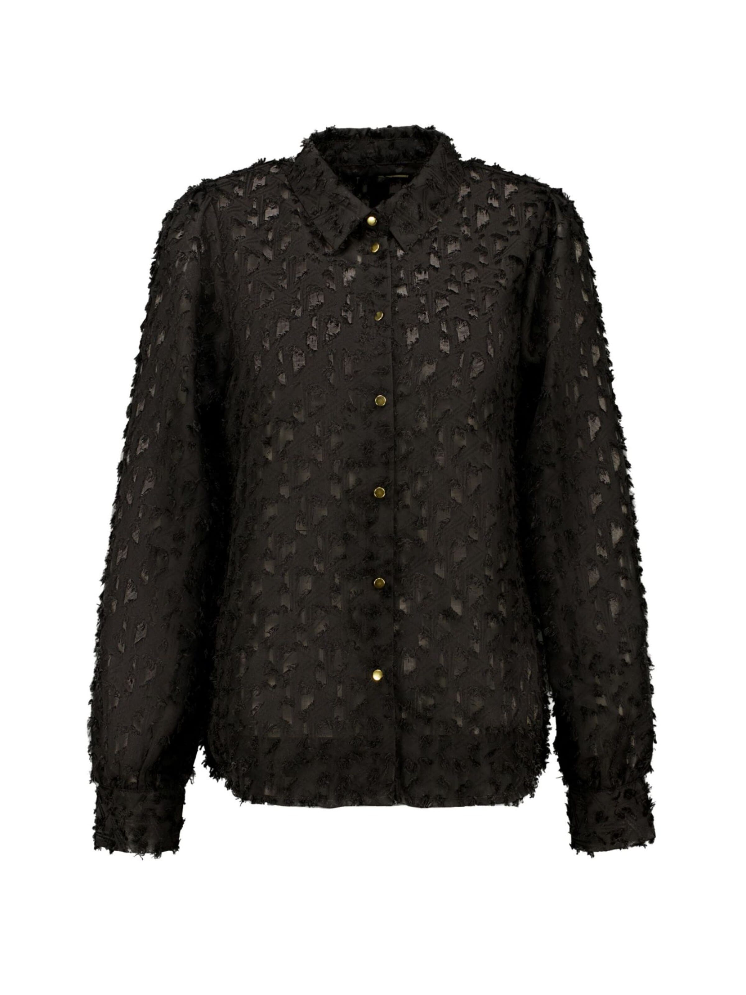 Deeluxe Shirt‌‌‌‌‌‌‌ in Schwarz: Vorderseite