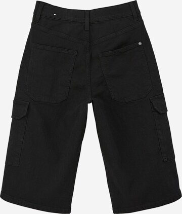 Wide leg Jeans di s.Oliver in nero