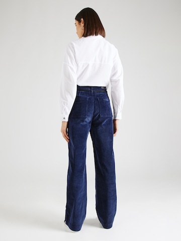 Dawn Wide leg Pants 'DEW' in Blue