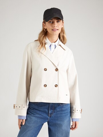 Manteau mi-saison Pepe Jeans en beige : devant