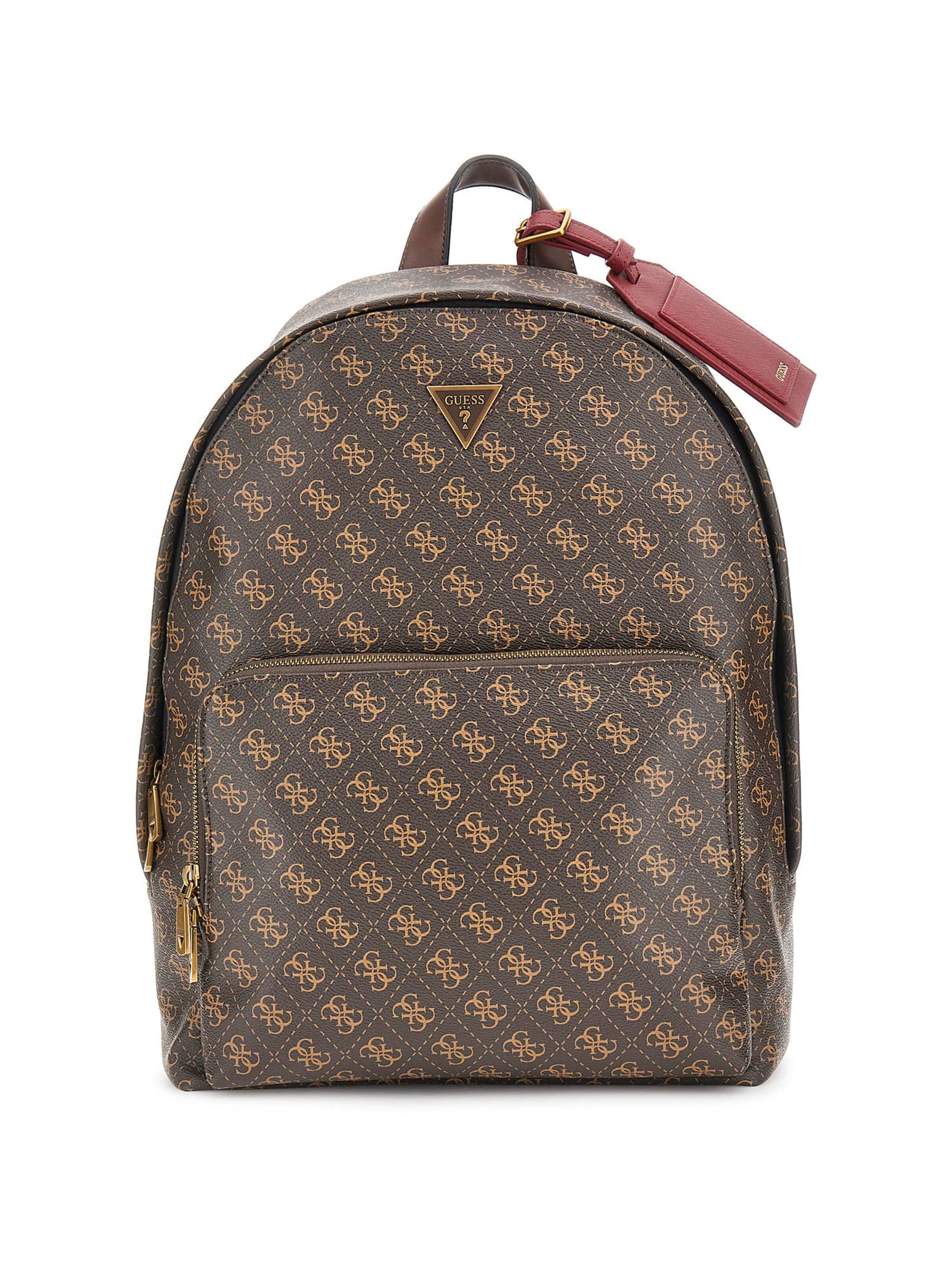 GUESS Rugzak 'Milano' in Bruin: voorkant